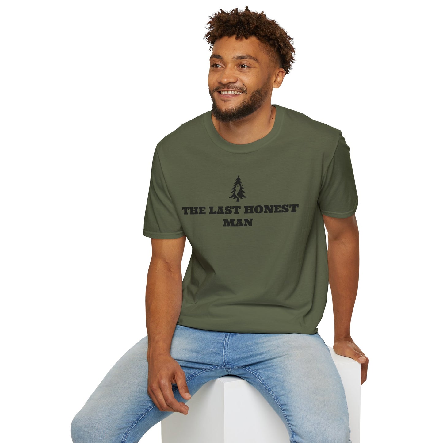 "THE LAST HONEST MAN" - Of Pines And Ghosts Signature Softstyle Tee