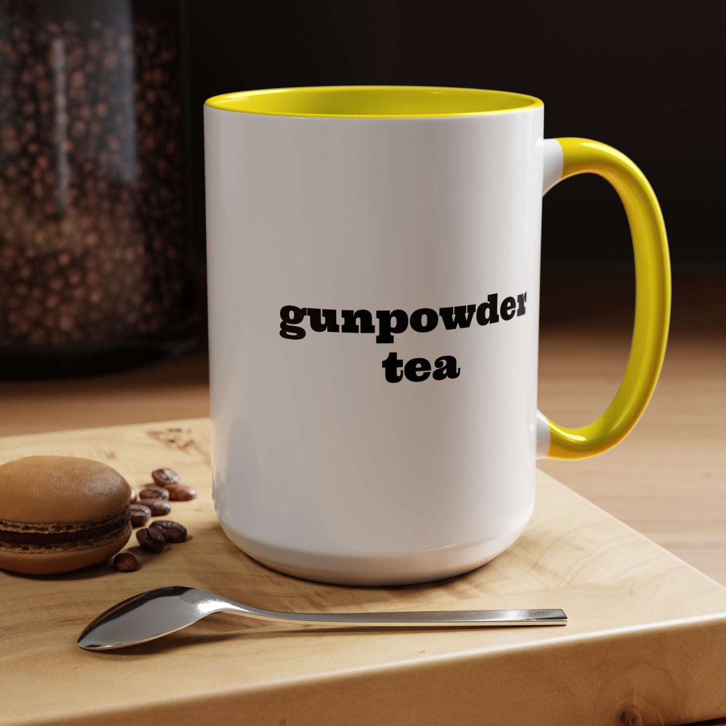 "Gunpowder Tea" Ceramic Mug (11oz & 15oz) - Of Pines And Ghosts