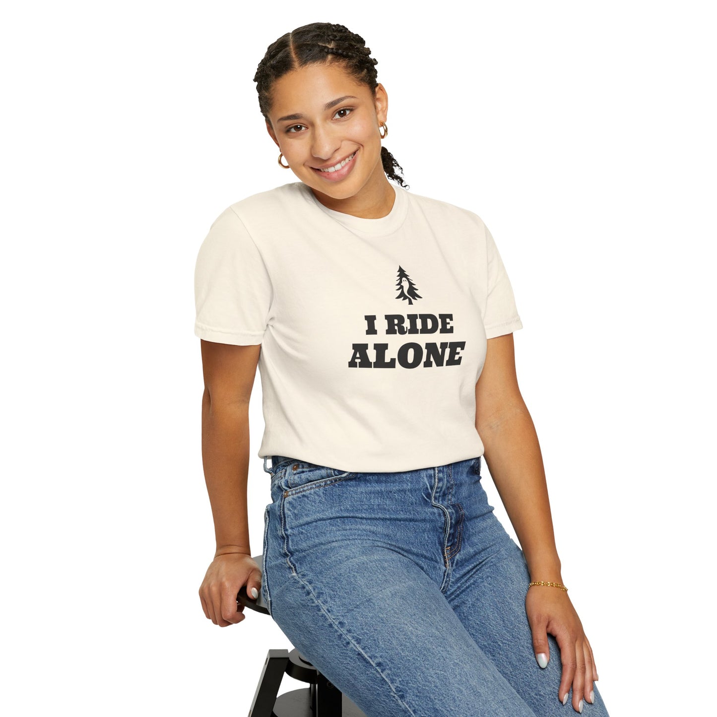 "I RIDE ALONE" - The Drifter’s Heavyweight Tee