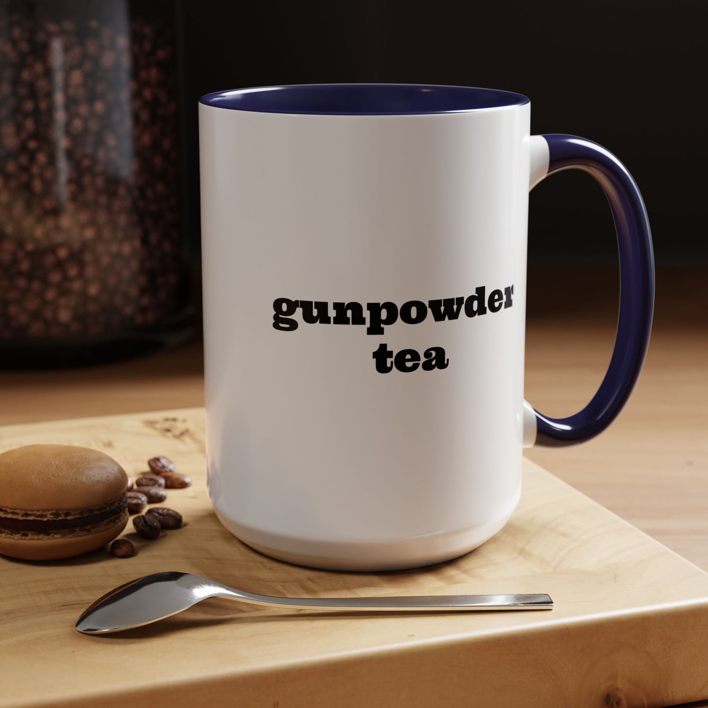 "Gunpowder Tea" Ceramic Mug (11oz & 15oz) - Of Pines And Ghosts