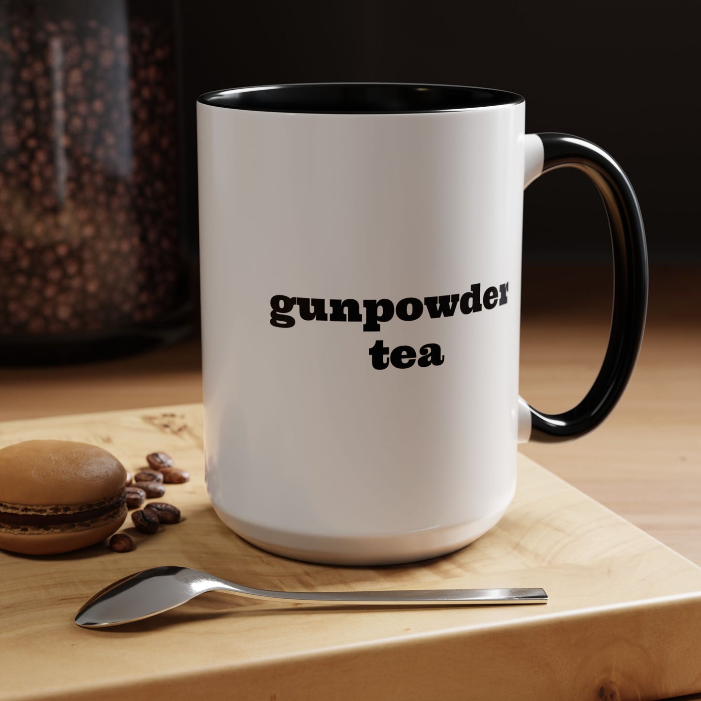 "Gunpowder Tea" Ceramic Mug (11oz & 15oz) - Of Pines And Ghosts