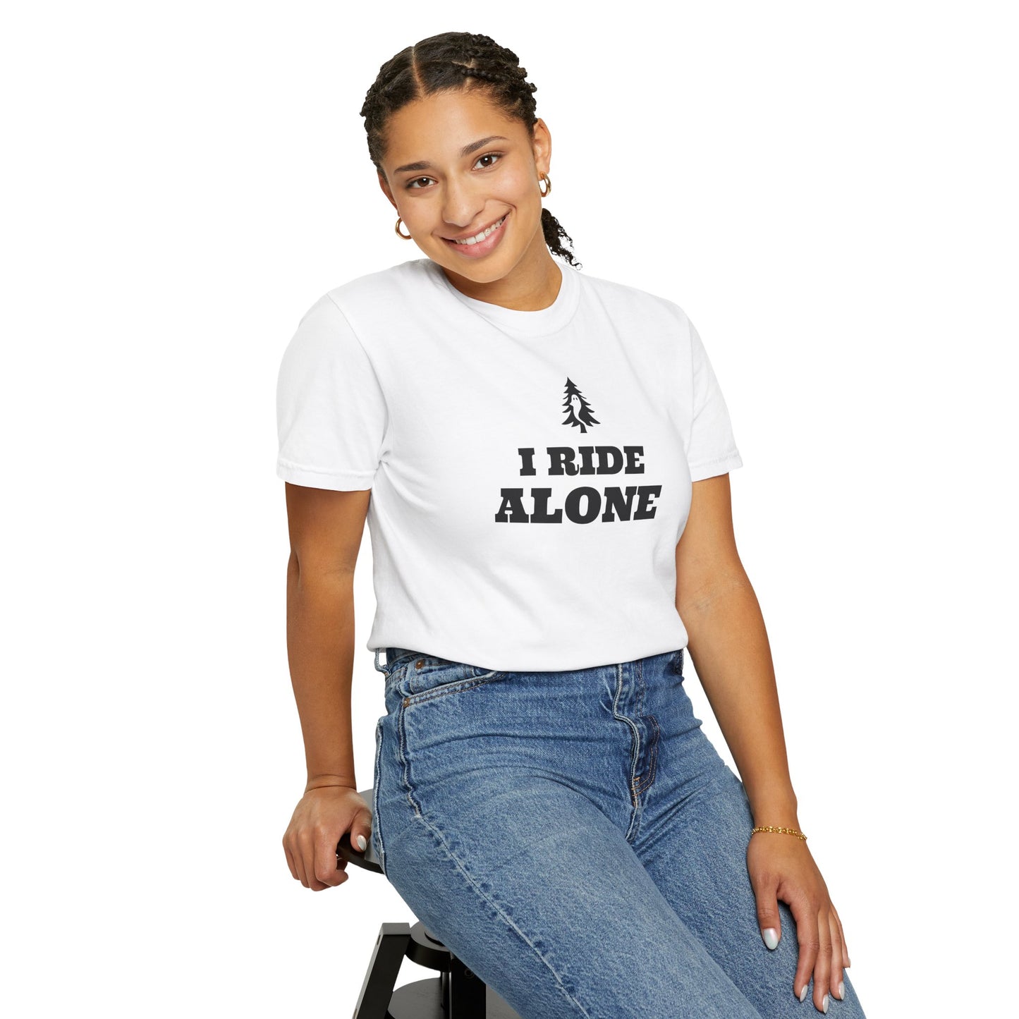"I RIDE ALONE" - The Drifter’s Heavyweight Tee