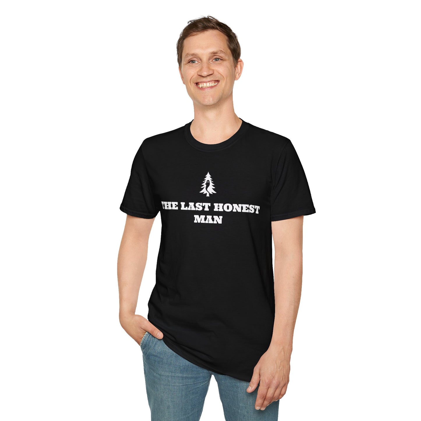 "THE LAST HONEST MAN" - Of Pines And Ghosts Signature Softstyle Tee