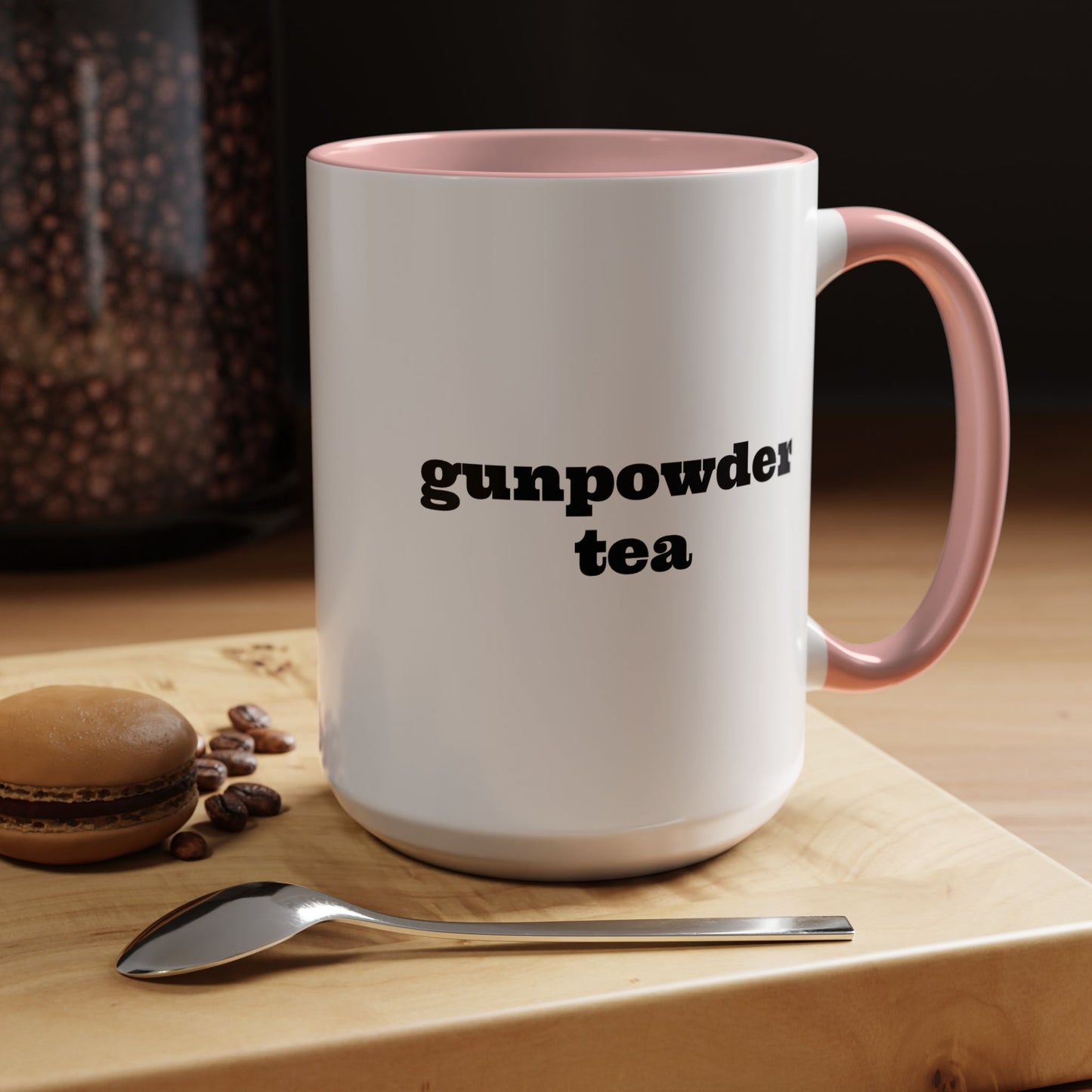 "Gunpowder Tea" Ceramic Mug (11oz & 15oz) - Of Pines And Ghosts