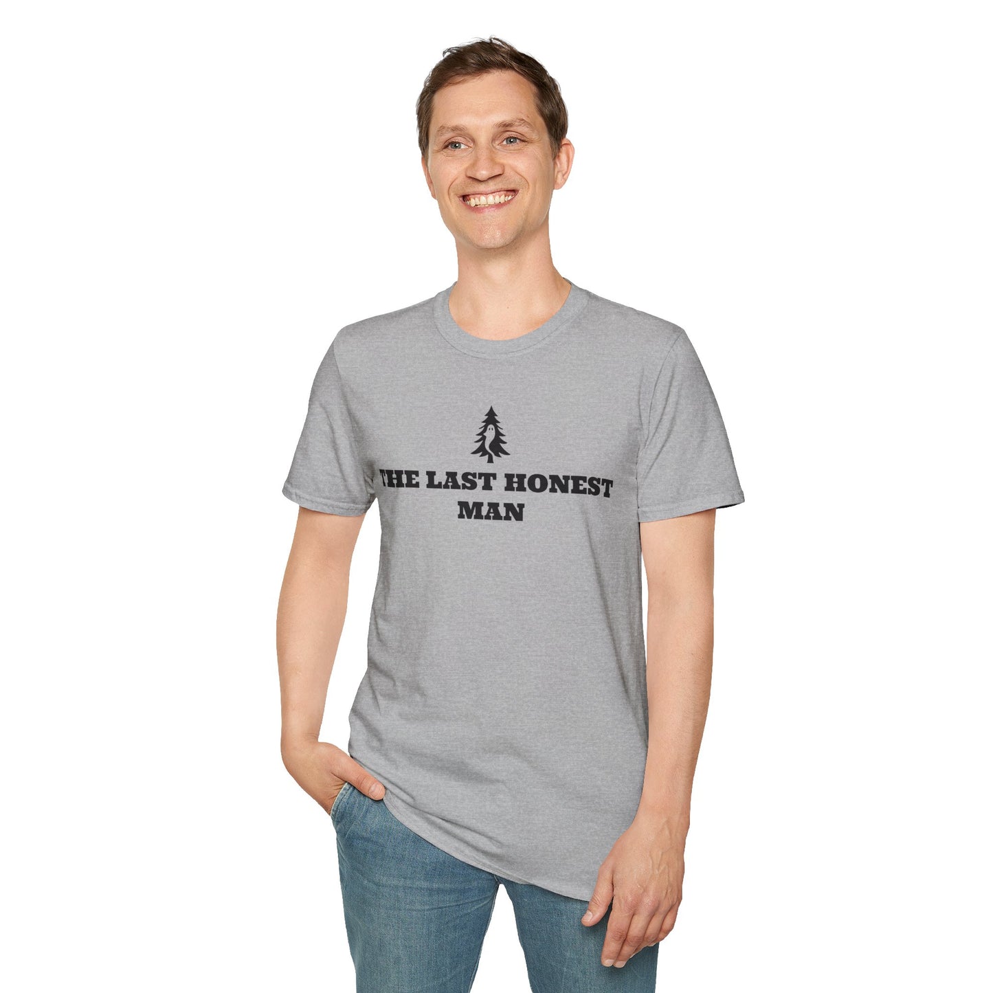 "THE LAST HONEST MAN" - Of Pines And Ghosts Signature Softstyle Tee
