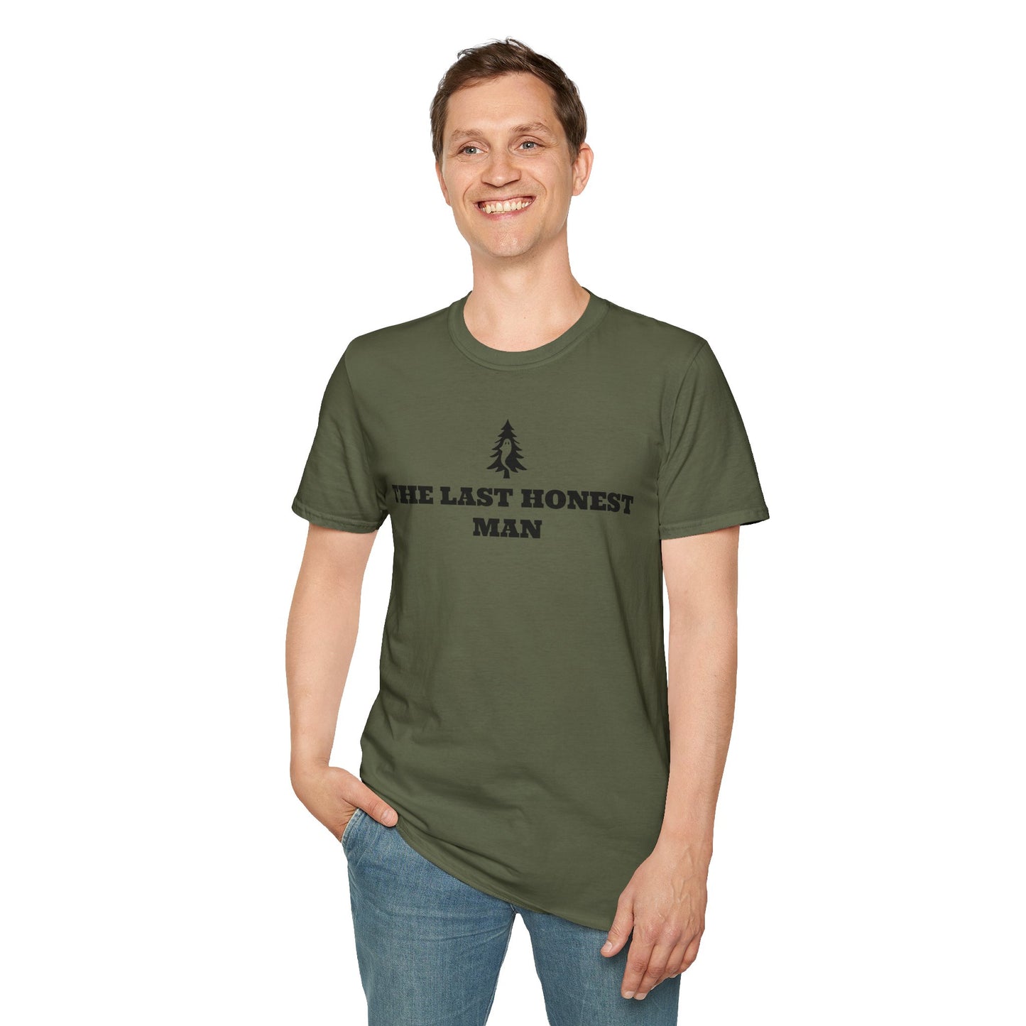 "THE LAST HONEST MAN" - Of Pines And Ghosts Signature Softstyle Tee