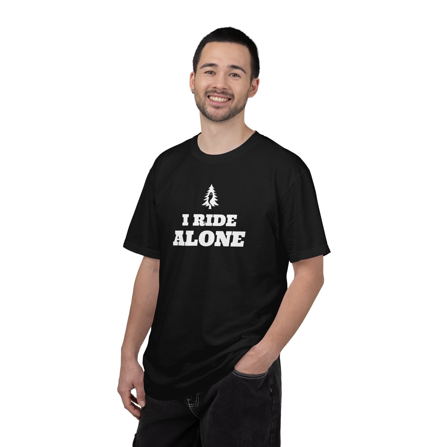 "I RIDE ALONE" - The Drifter’s Heavyweight Tee