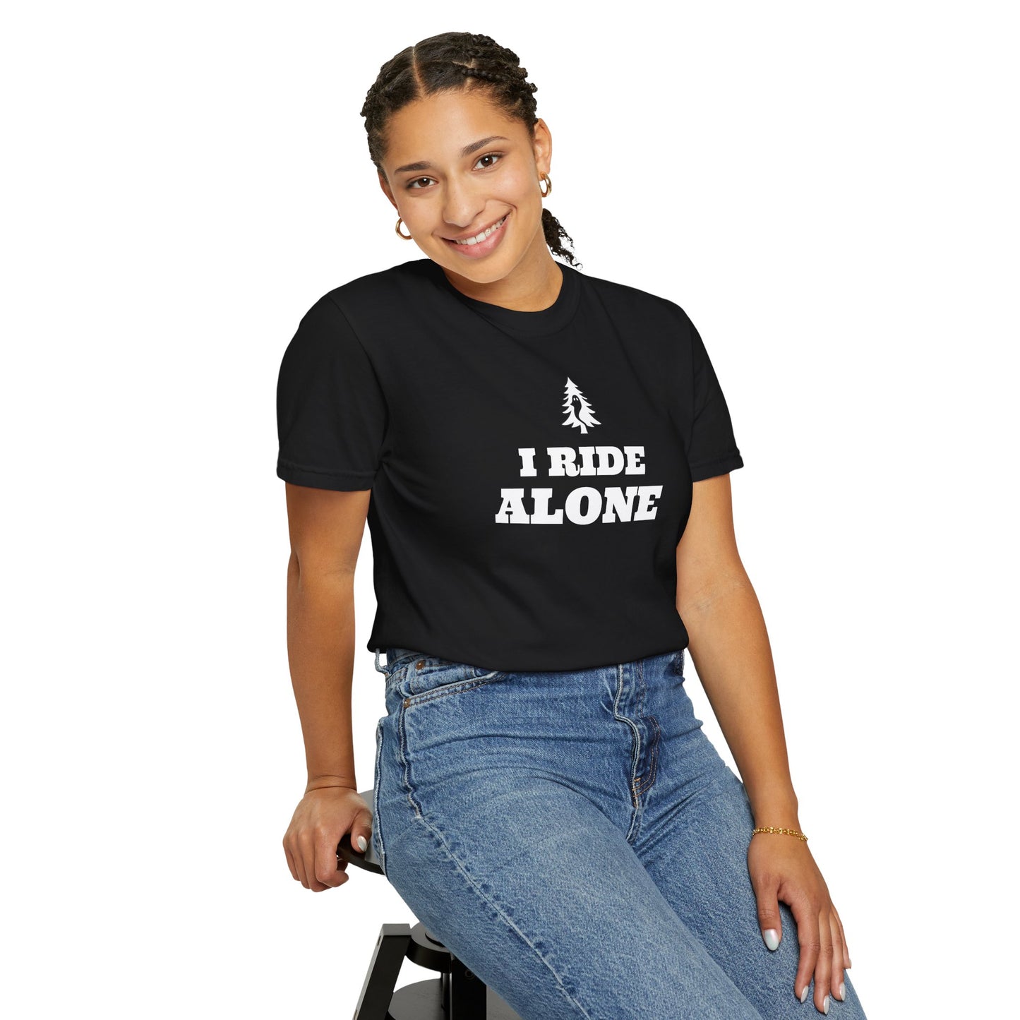 "I RIDE ALONE" - The Drifter’s Heavyweight Tee