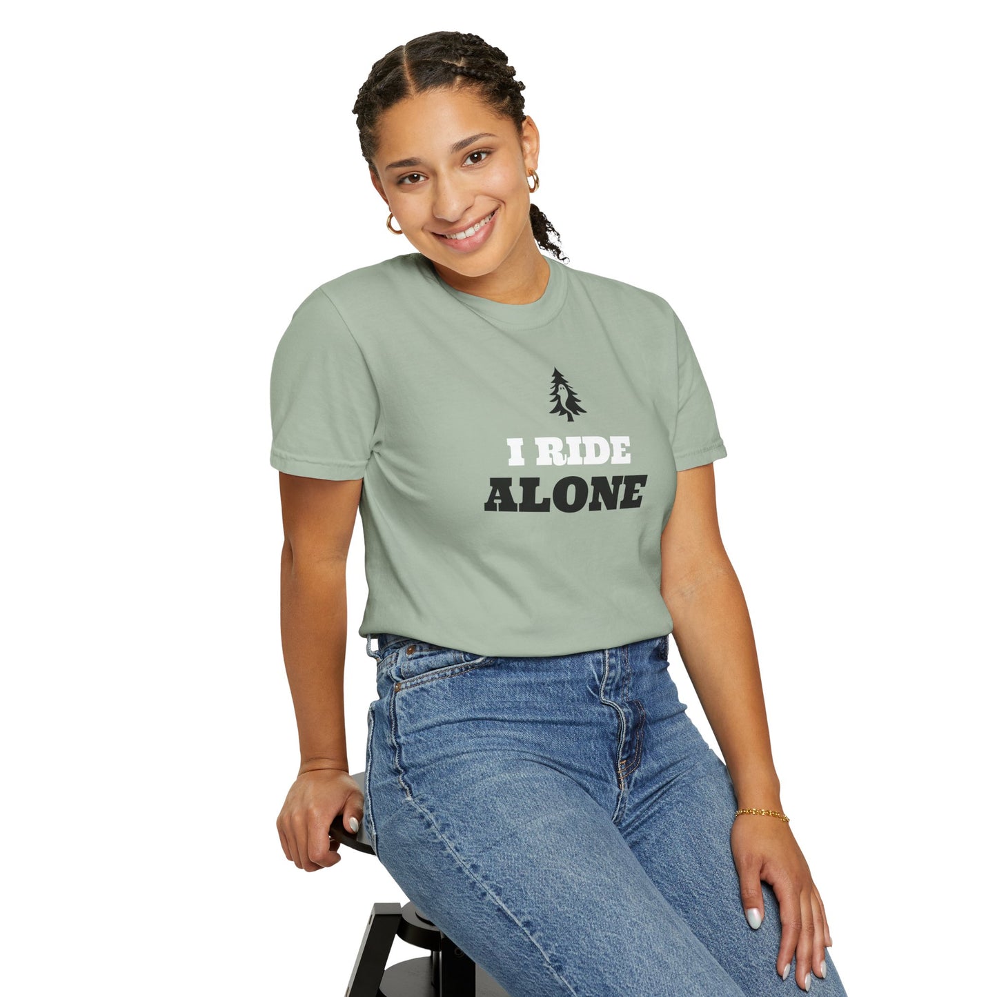 "I RIDE ALONE" - The Drifter’s Heavyweight Tee